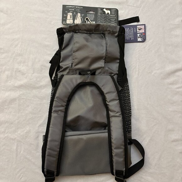 K9 Sport Sack Dog Carrier Backpack in Iron Gate Grey / Trainer Size Large - Picture 2 of 12